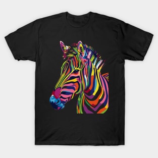 Zebra Safari Tips T-Shirt